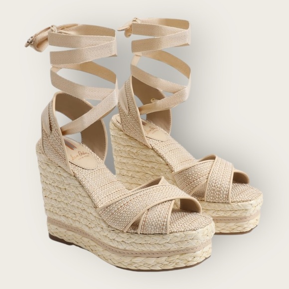 Sam Edelman Vaughn Espadrille Wedge Sandal – Size 9.5, NWT with Dust Bag - Picture 5 of 15